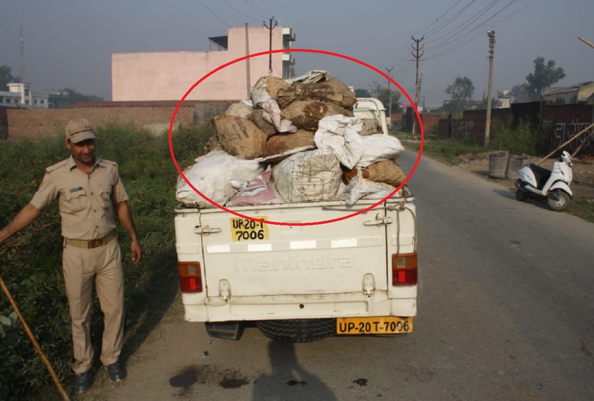 Attack on meerut police and Excise team and five policemen injured