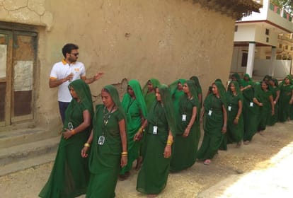 Green group aware naxal affected villages in mirzapur