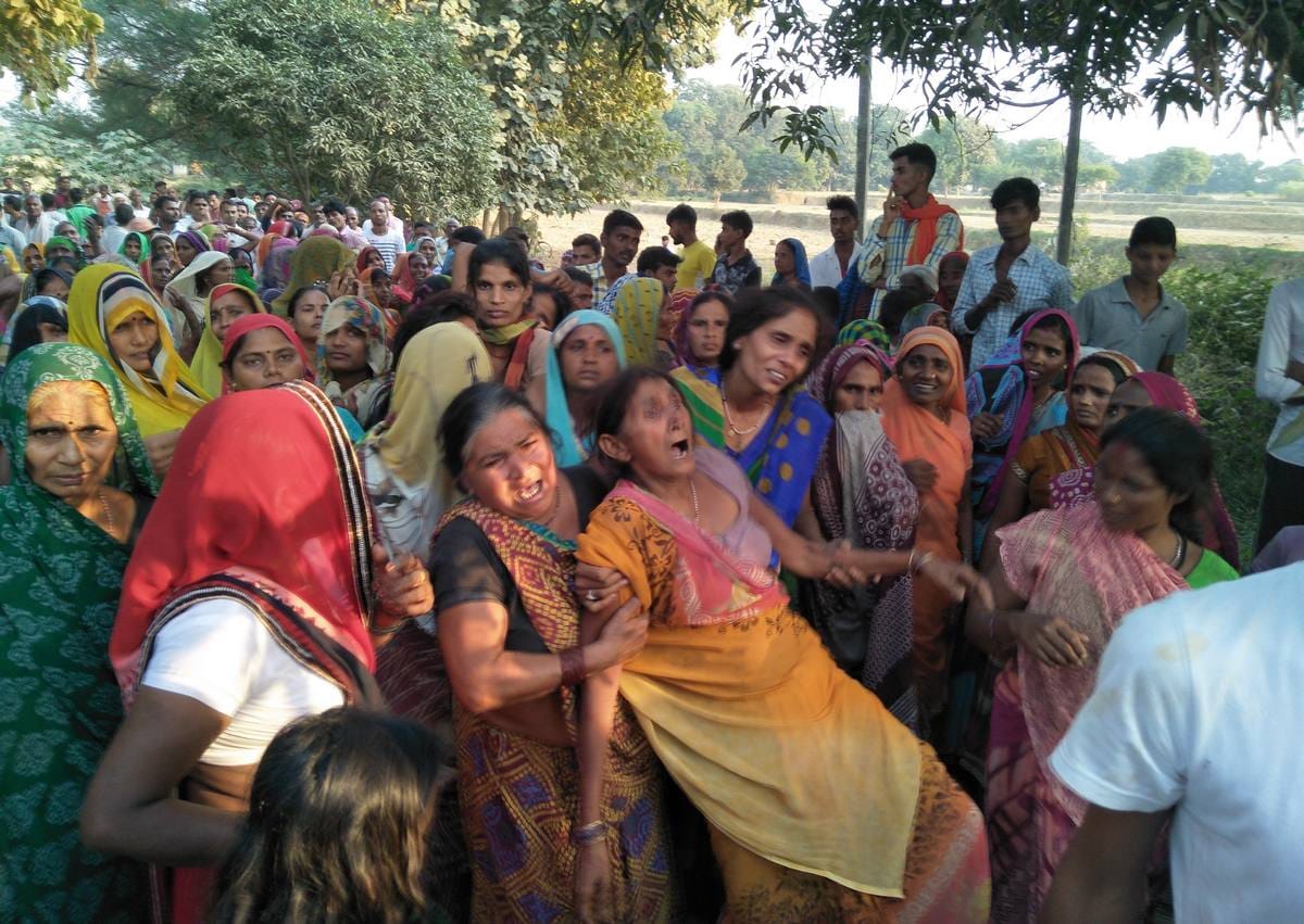 three labour died due to touch high tension wire in jaunpur