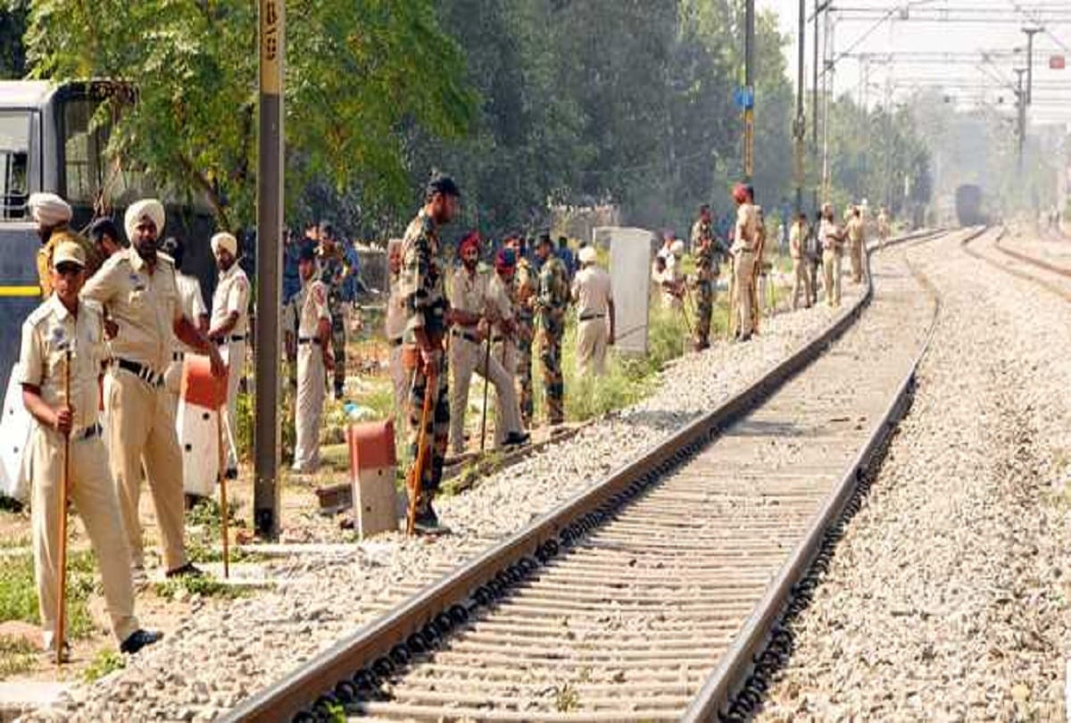 Amritsar train accident- RPF and Punjab police alert on Railway Crossing