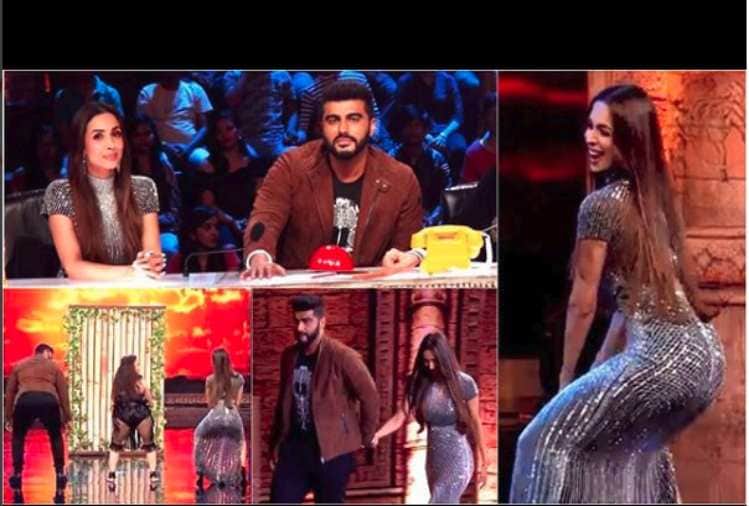 arjun kapoor and malaika arora together at indias got tallent