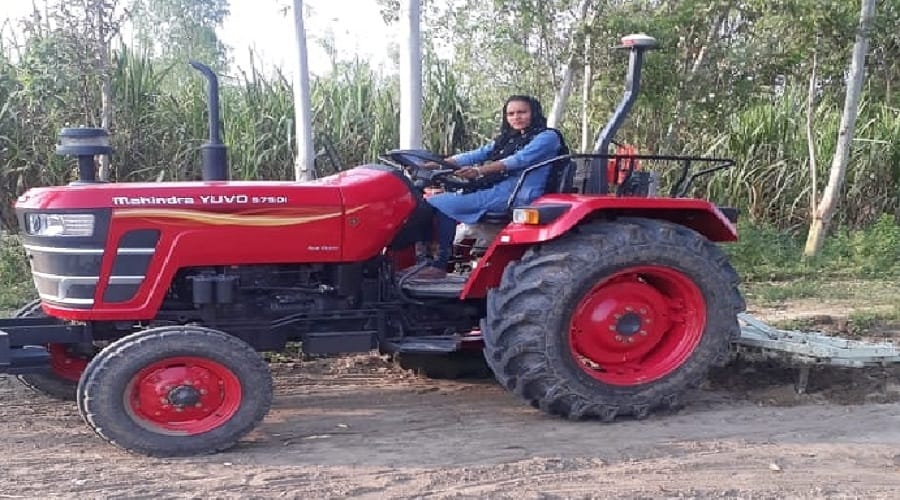 Woman farming with husband in Meerut and added on 32 families