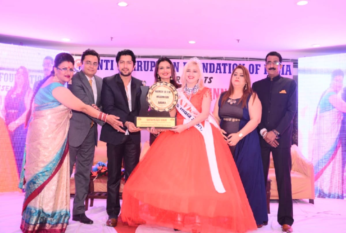 Satwinder Kaur of Shimla wins Woman of Millennium Award 20