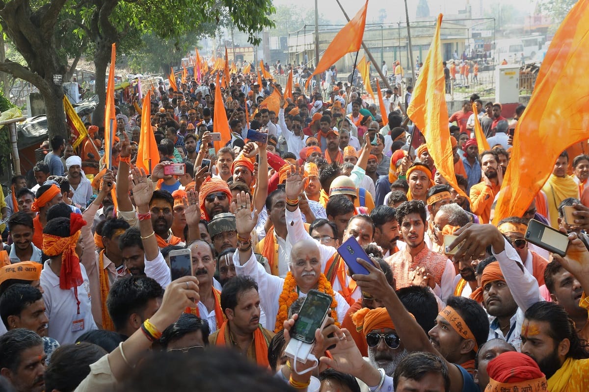 praveen togadia Says Ram Mandir Nirman and Muslim Population Control Our Major Political Agenda