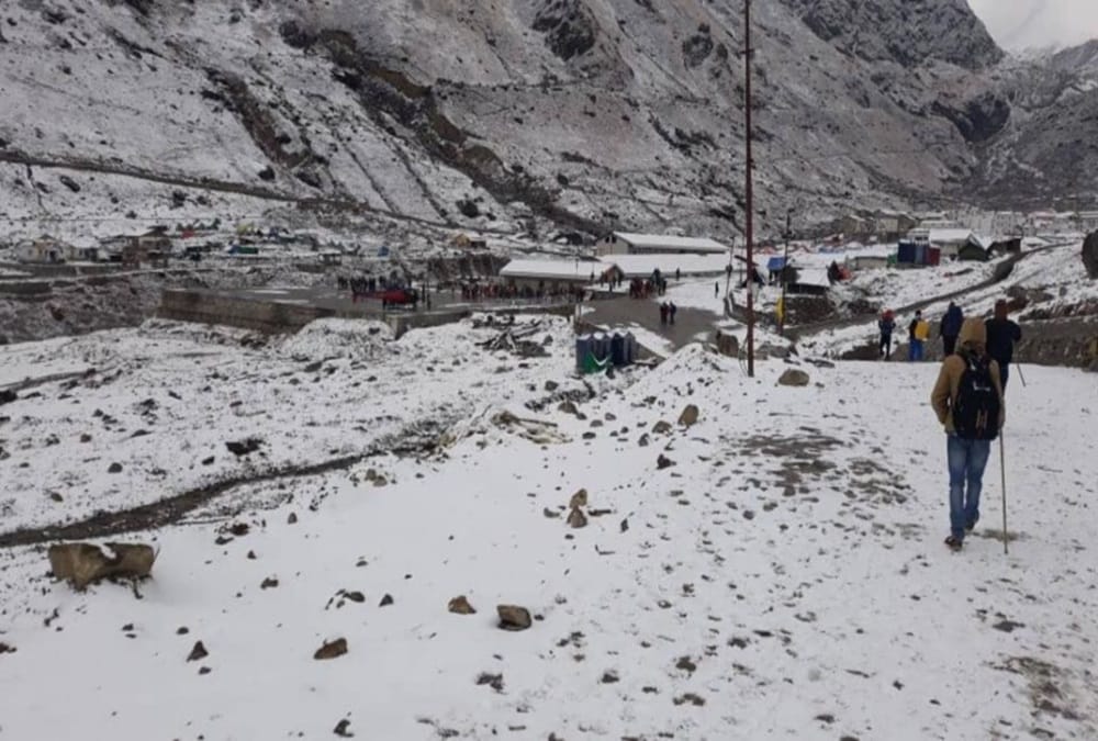 Bitter cold weather broke record of 10 years in winters 2018 uttarakhand