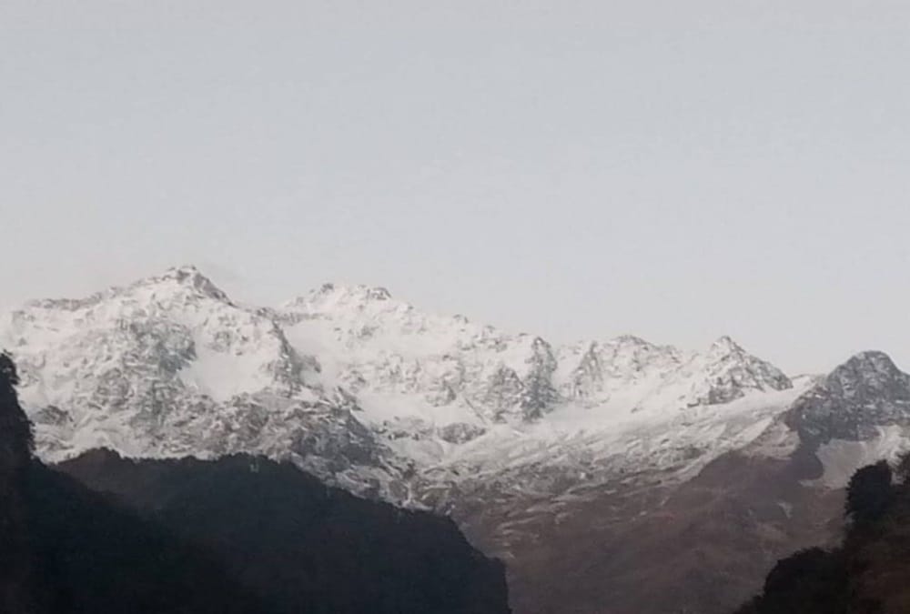 Cold Weather effect after snowfall and rain uttarakhand uttarakhand