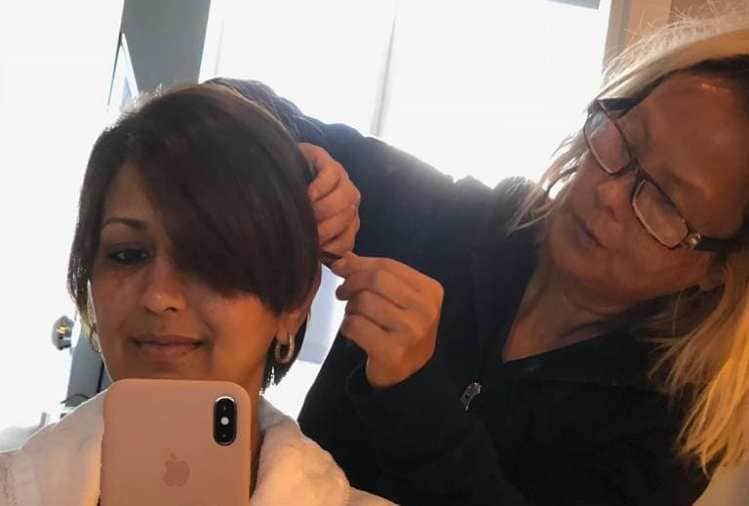 sonali bendre get new hair style post the photo on social media