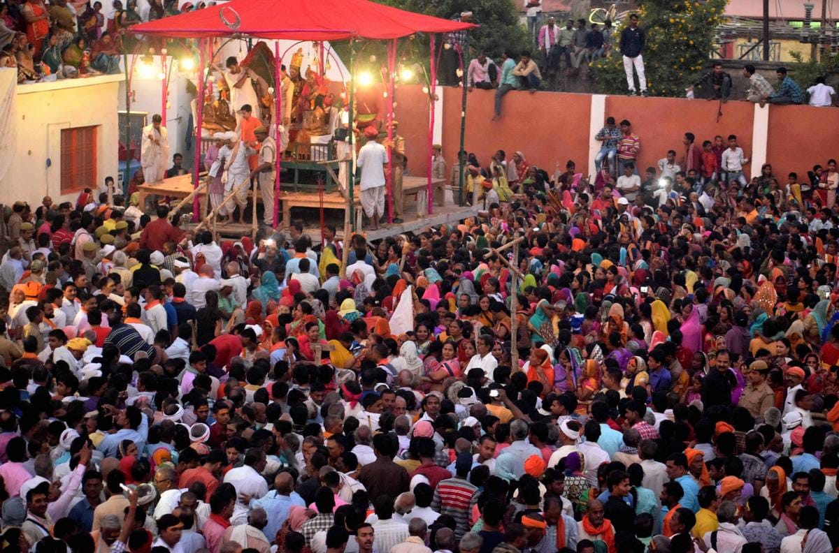 Ram nagar ram leela last days photos