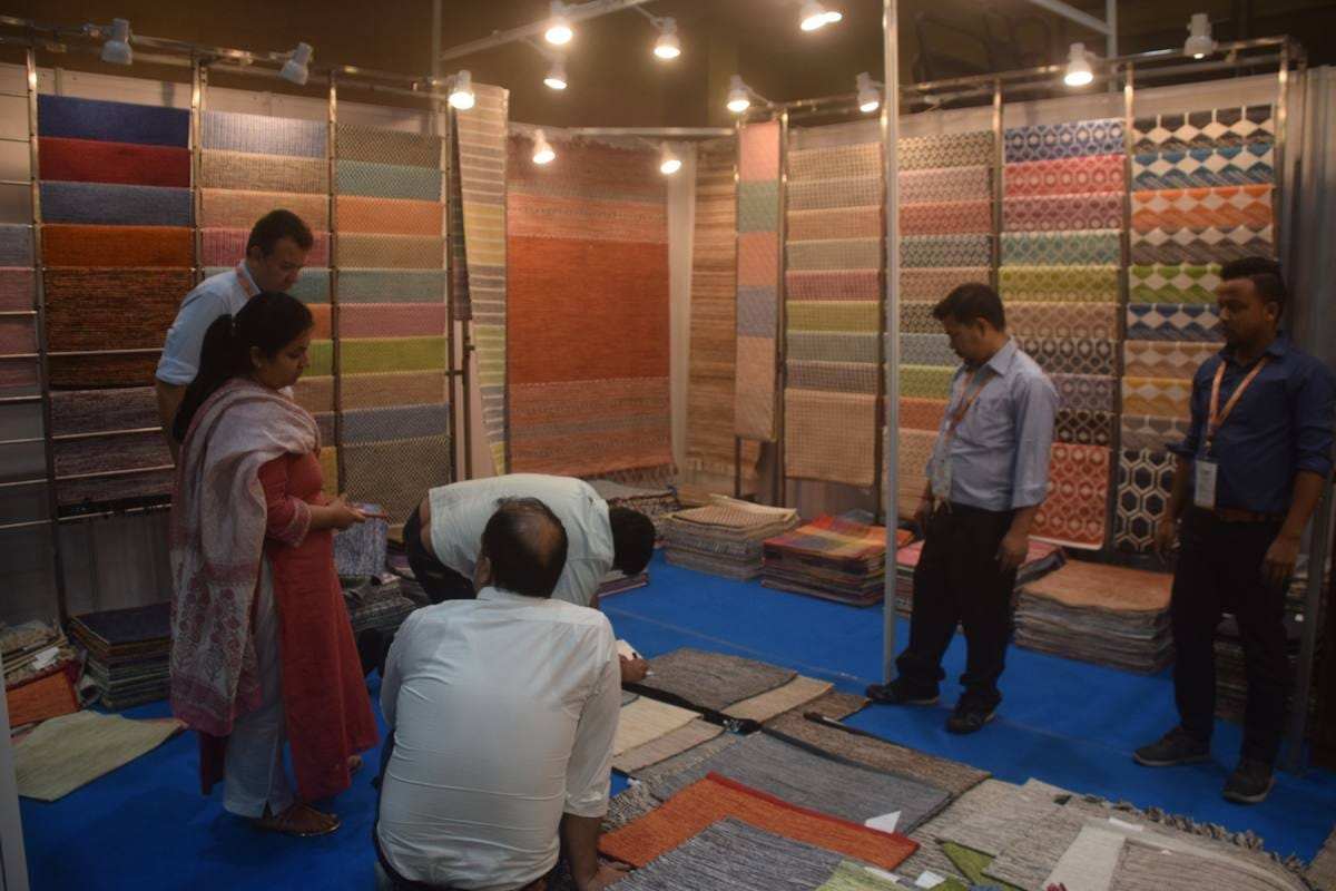 India Carpet Expo From 8 october in Bhadohi for second consecutive year this time buyers from 60 countries wil