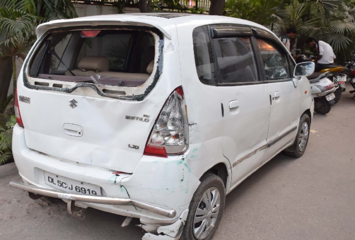 accident of pashudhan state minister. safe