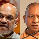 केंद्रीय गृह मंत्री अमित शाह व यूपी के मुख्यमंत्री योगी आदित्यनाथ।