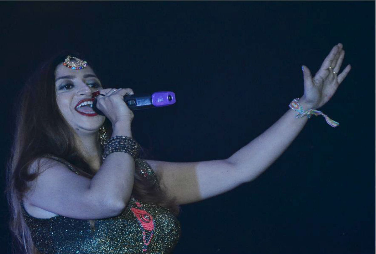 amar ujala maharas dandiya dance at agra collage ground
