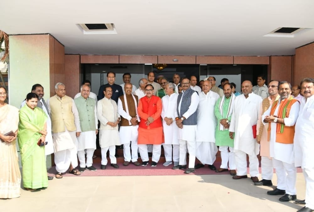Amit shah reaches lucknow.