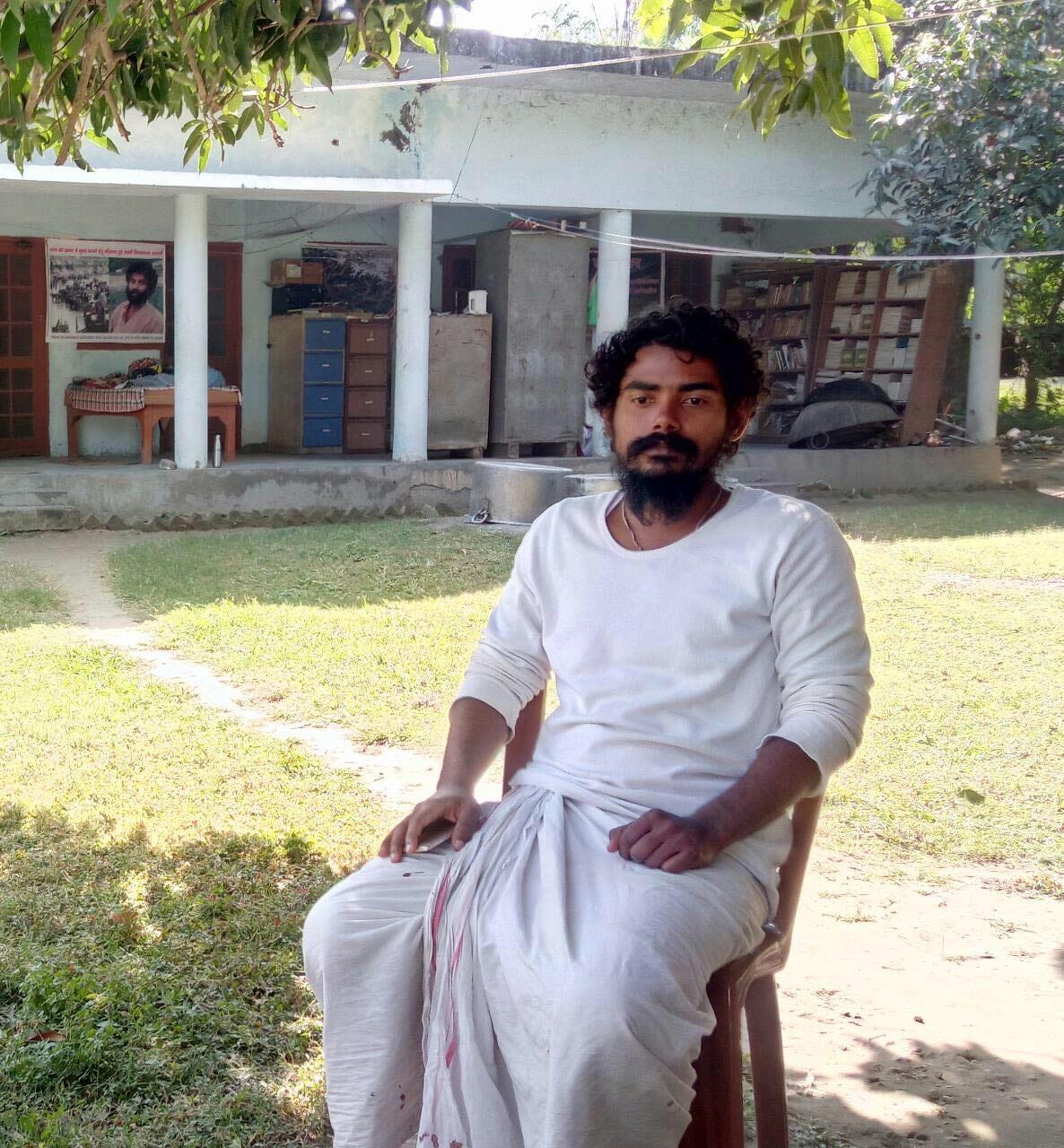 After Swami sanand ansan for ganga start again in matri sadan