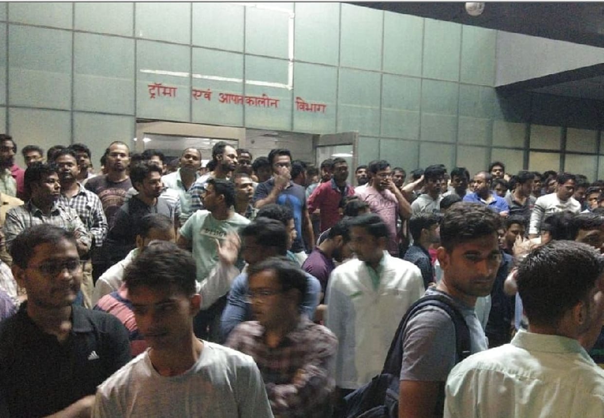 Robbers attacked on MBBS student