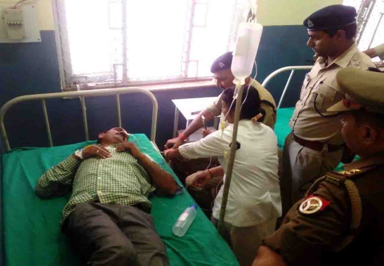 sipahi tried to commit suicide in banda