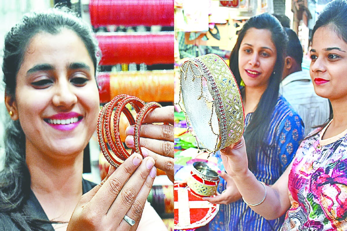 karva chauth preparations here is what Newly married couple doing on this festival