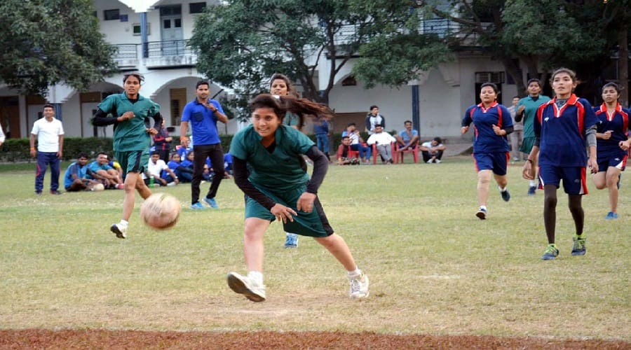 DAV Public School won the championship and Abhishek Riya became best athlete