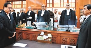 The experience found in the Allahabad High Court is unprecedented: Justice Bhosale