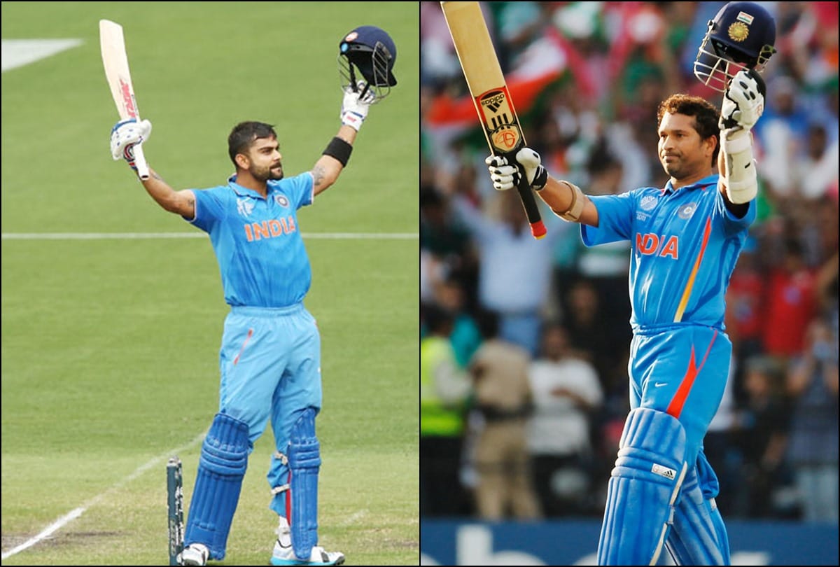 Virat kohli 133 runs away from breaking sachin tendulkar ODI record
