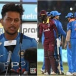It was difficult to bowl in dew says kuldeep yadav after tie match against West Indies