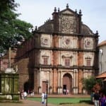 old goa church temples tourist places spot list