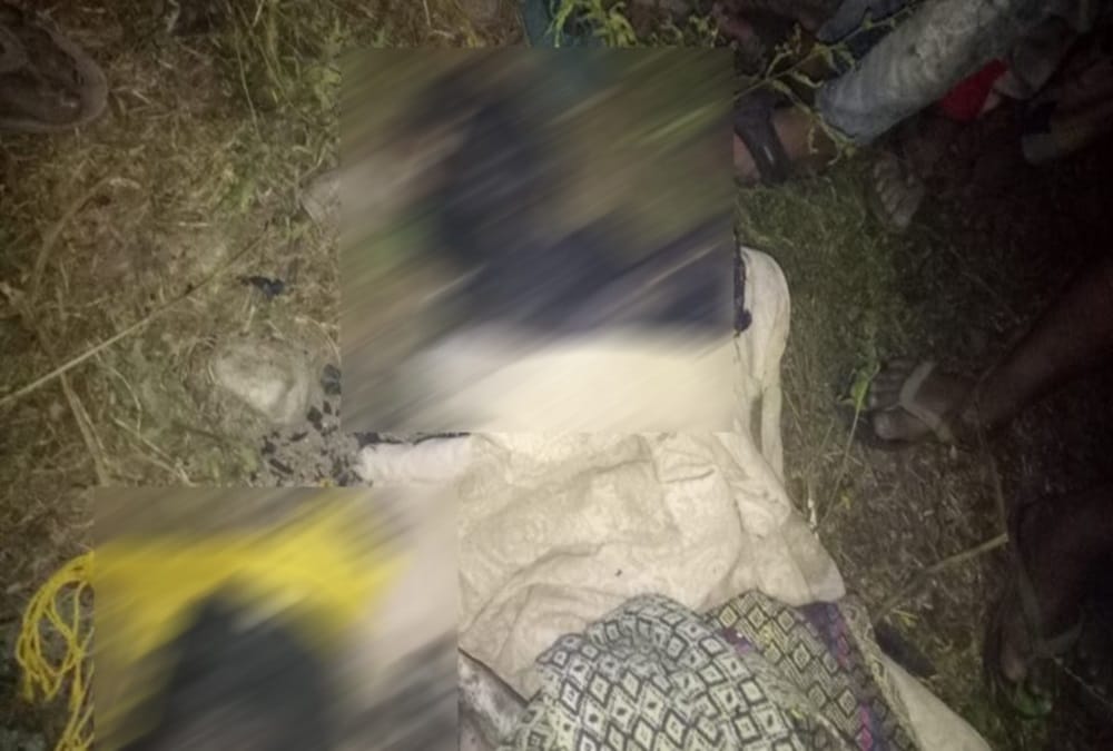 Horrible photos of Brother and sister Burnt alive during fire broke out in hut 