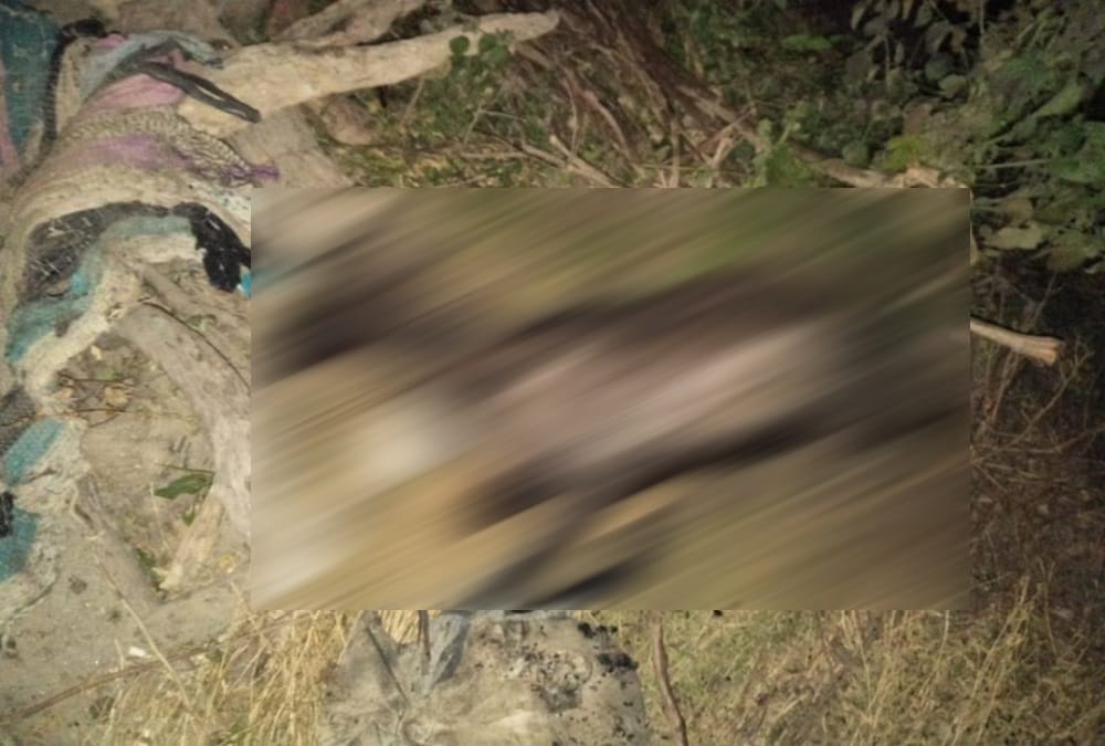 Horrible photos of Brother and sister Burnt alive during fire broke out in hut 