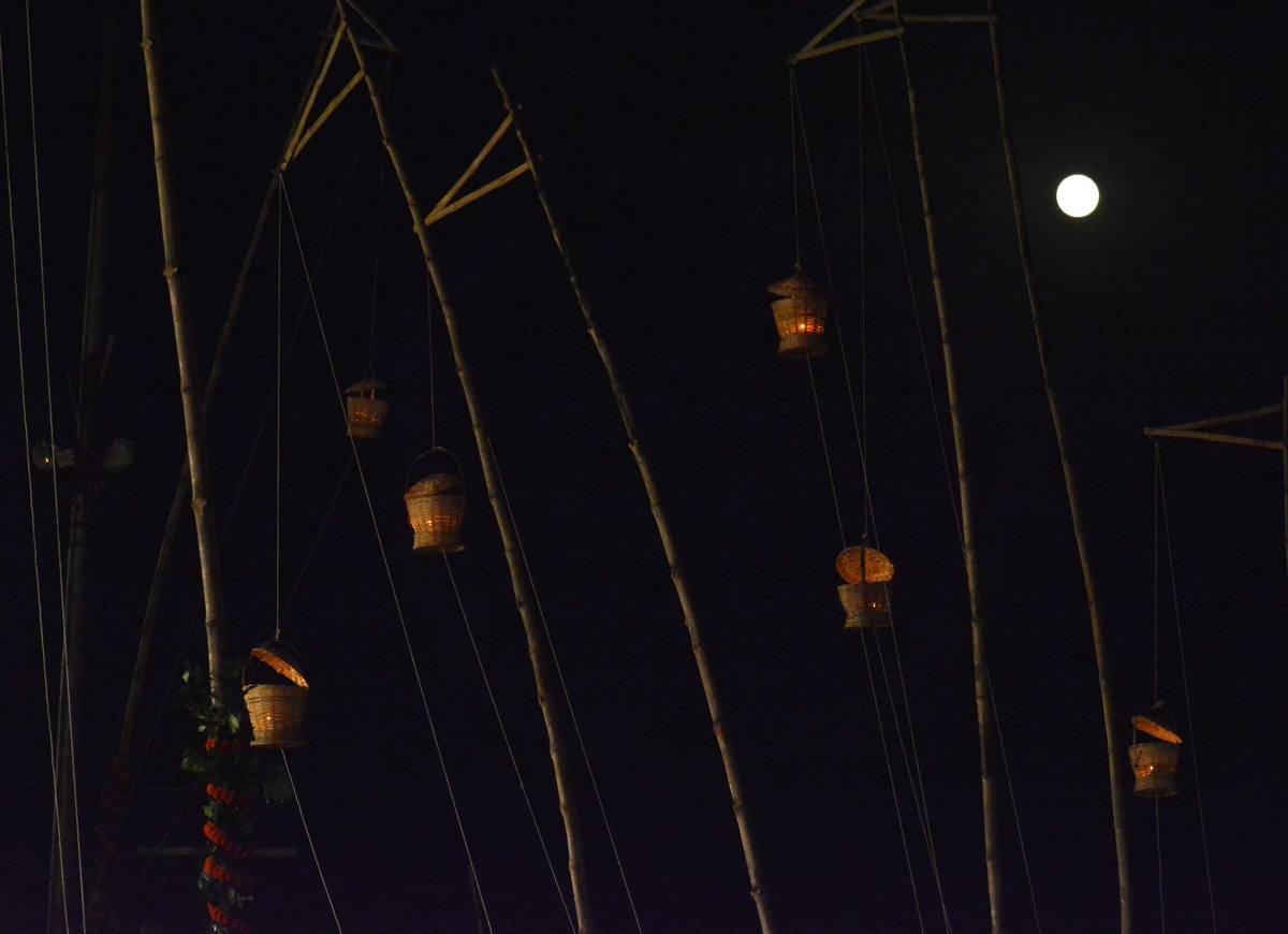 decoration of varanasi start from sharad purnima for kartik