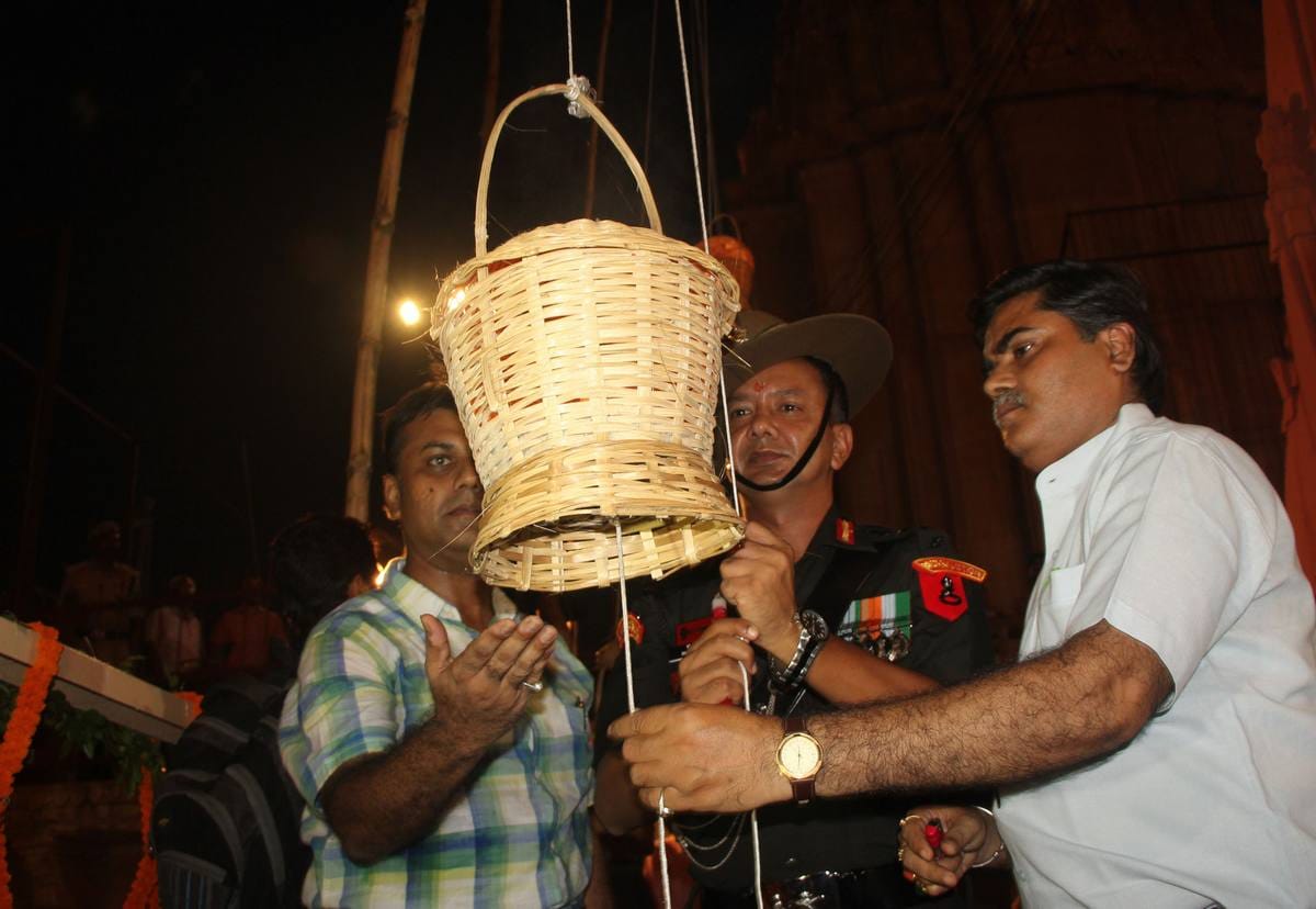 decoration of varanasi start from sharad purnima for kartik