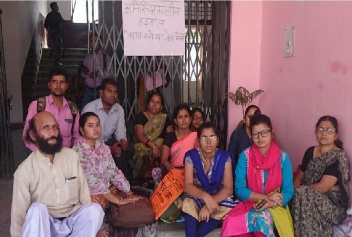 dr br ambedkar university report verified documents of two dismissed teacher