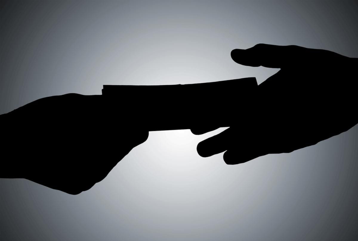 Two arrested for taking bribe of Rs 50,000