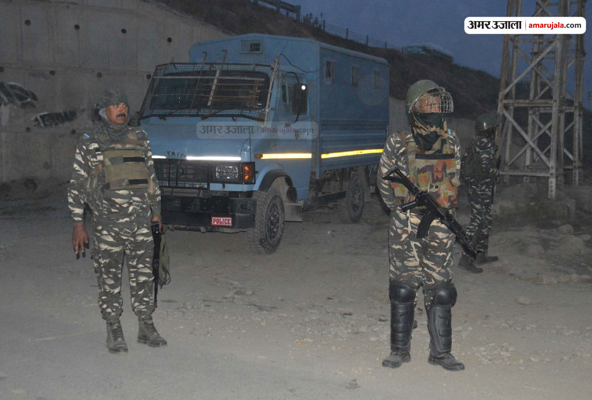 Jammu and Kashmir Terrorists fired upon 42 Rashtriya Rifles camp at Tral