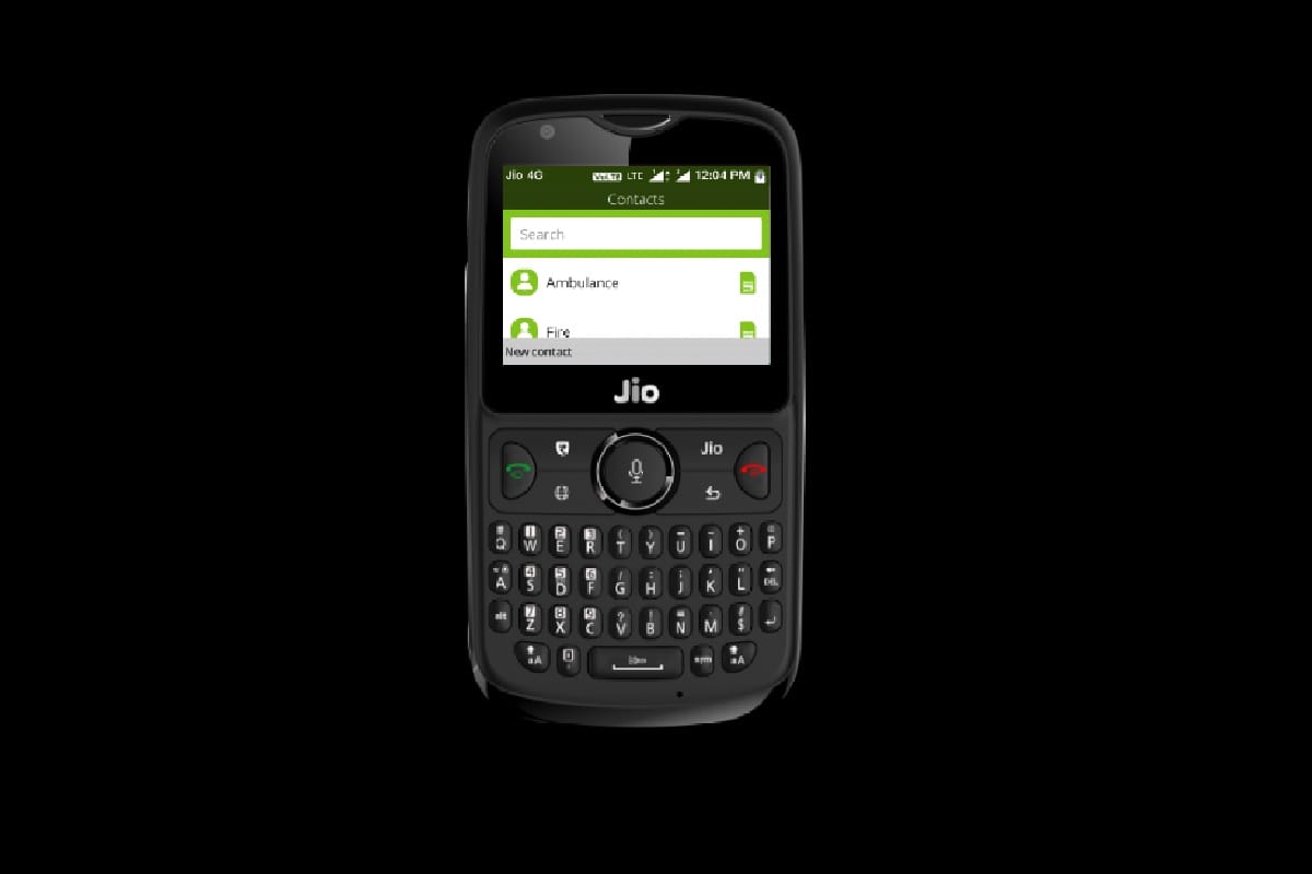 Jio Phone 2 for demo