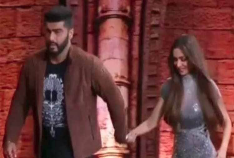 malaika arora and arjun kapoor together at milan airport