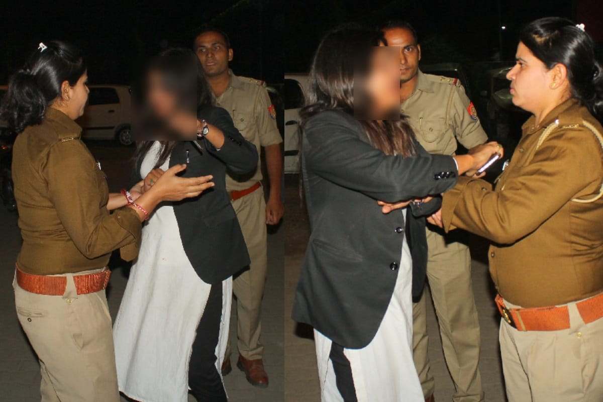 UP Daroga video viral latest news Women lawyer drama in Meerut police station