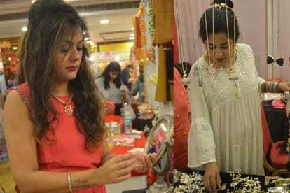 Karva Chauth Special Light saree and cocktail jewelery women first choice