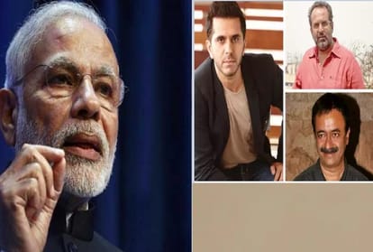 Amir khan Rajkumar Hirani  and Siddharth Roy Kapur meet PM Narendra Modi in Delhi