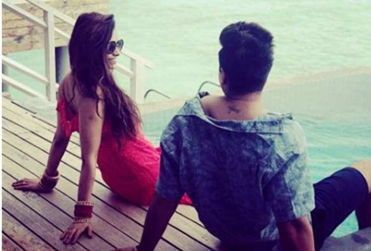 prince narula and yuvika chaudhary enjoy honeymoon in maldives