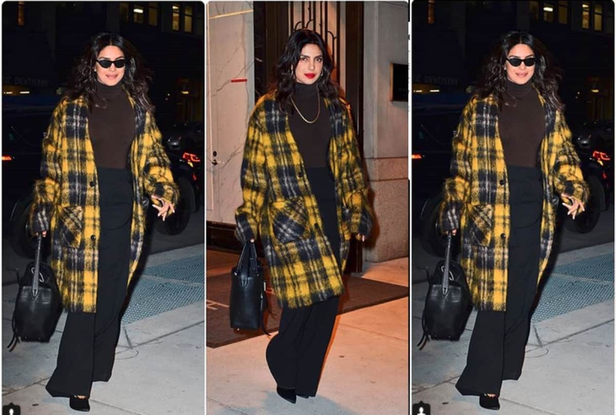 Priyanka Chopra and Nick Jonas twin in yellow
