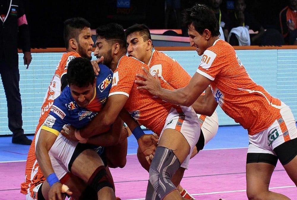 UP Yoddha Beat Puneri Paltan by 29-23 on pro kabaddi 2018