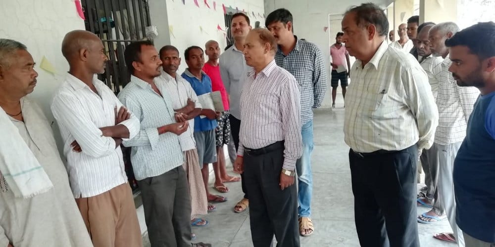 The Secretary did the inspection of the district jail