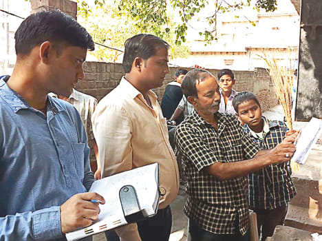 Municipal people drinking water contaminated water in farrukhabad