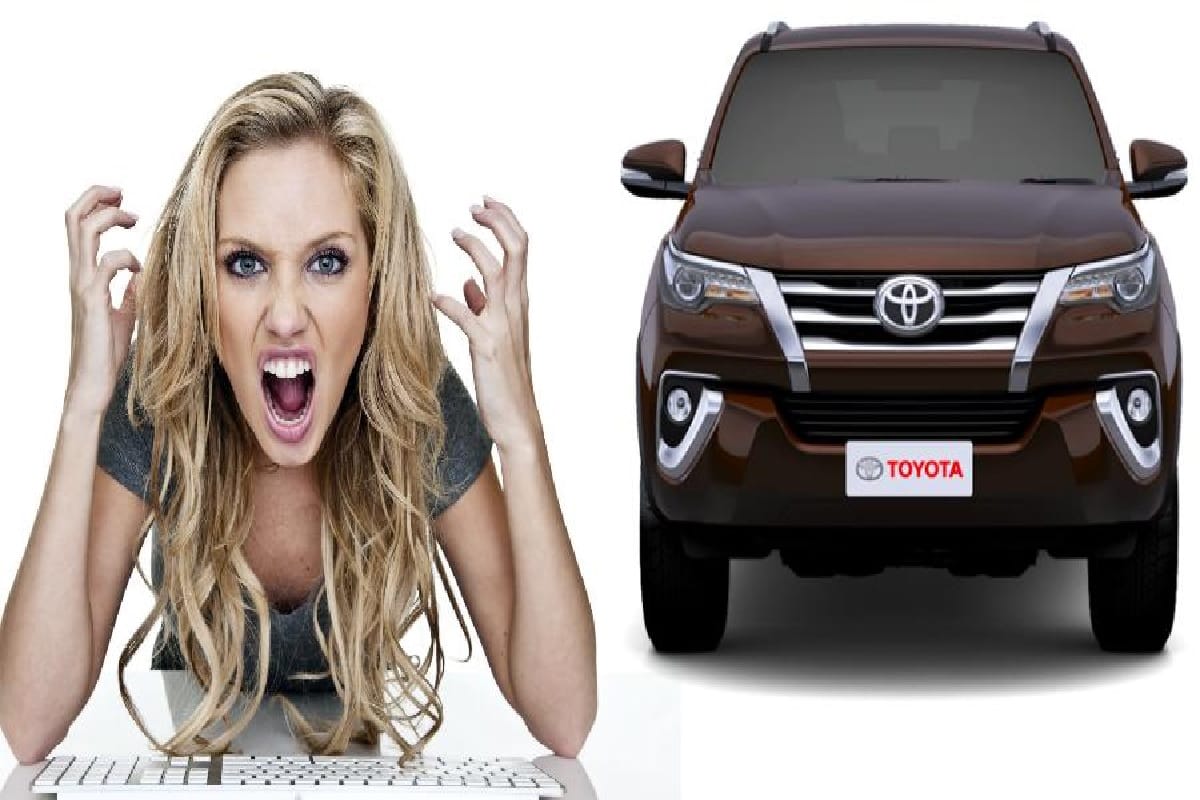 womens are getting angry at toyota's fortuner ad