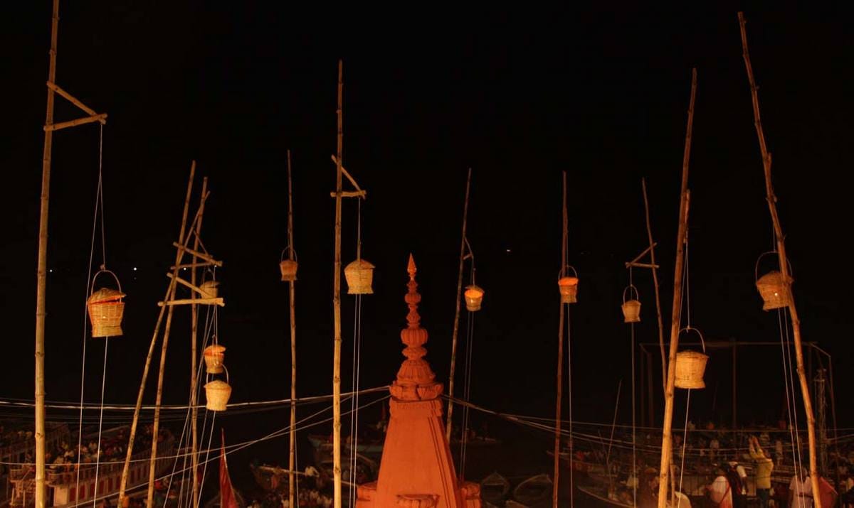 decoration of varanasi start from sharad purnima for kartik