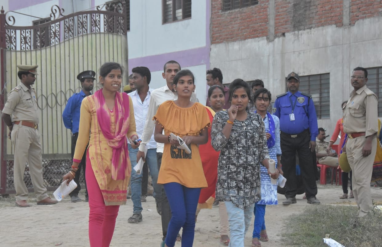 पहले दिन 2654 अभ्यर्थियों ने छोड़ी पुलिस भर्ती परीक्षा