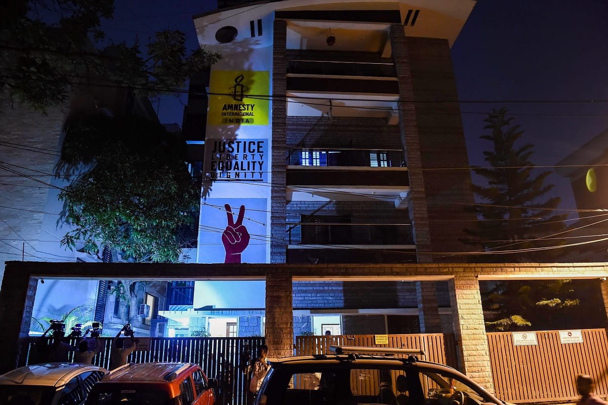 Karnataka: ED raids at Amnesty International office in Bengaluru