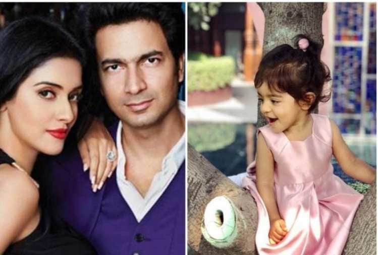 asin and rahul sharma reveal her daughter arin pics on birthday