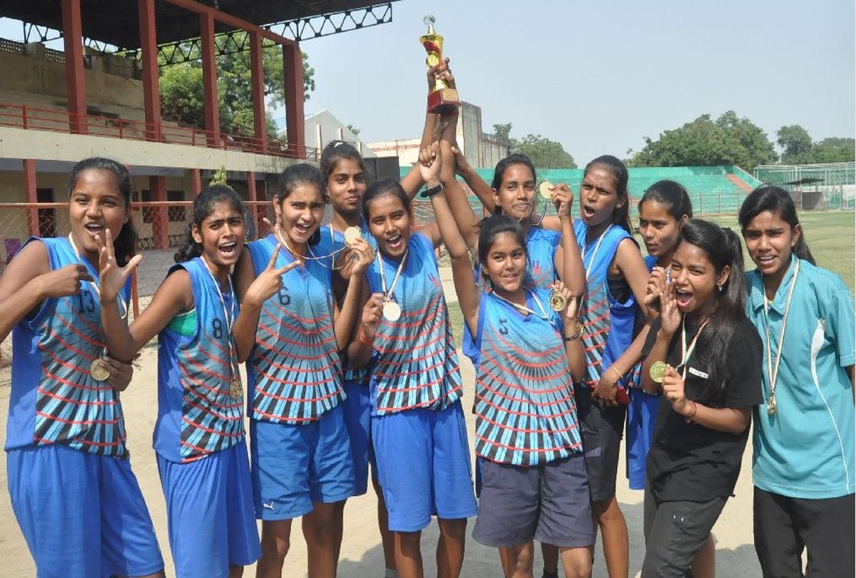 Agra team won in basketball division