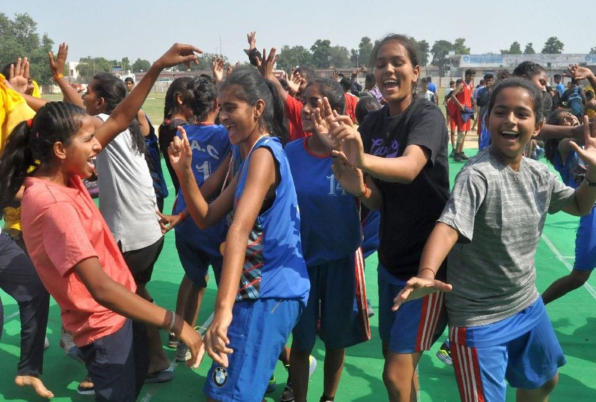 Agra team won in basketball division